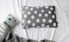 Borny Air Pillow Newborn Pillowcase Big Dot Gray | The Nest Attachment Parenting Hub