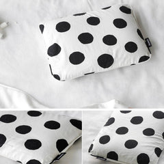 Borny Air Pillow Newborn Pillowcase Big Dot White | The Nest Attachment Parenting Hub