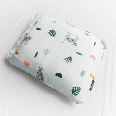 Borny Air Pillow Newborn Pillowcase Jungle Blue | The Nest Attachment Parenting Hub