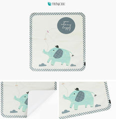 Borny All Eco Waterproof Mats Gentle Elephant | The Nest Attachment Parenting Hub