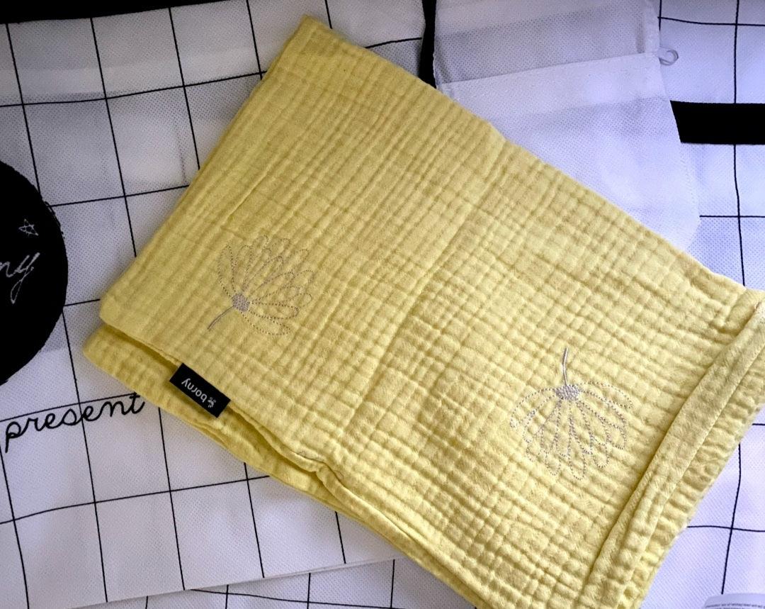 Borny Lalika Organic Cotton Large Blanket | The Nest Attachment Parenting Hub