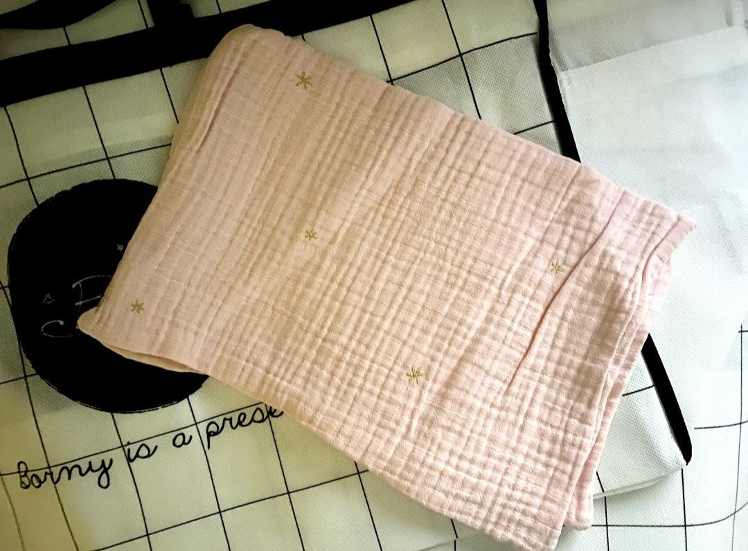 Borny Lalika Organic Cotton Large Blanket | The Nest Attachment Parenting Hub