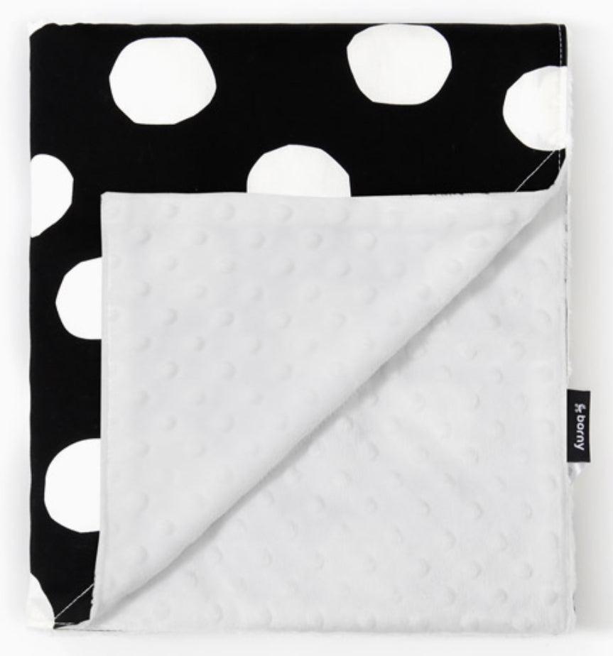 Borny Large Blanket Big Dot Black | The Nest Attachment Parenting Hub