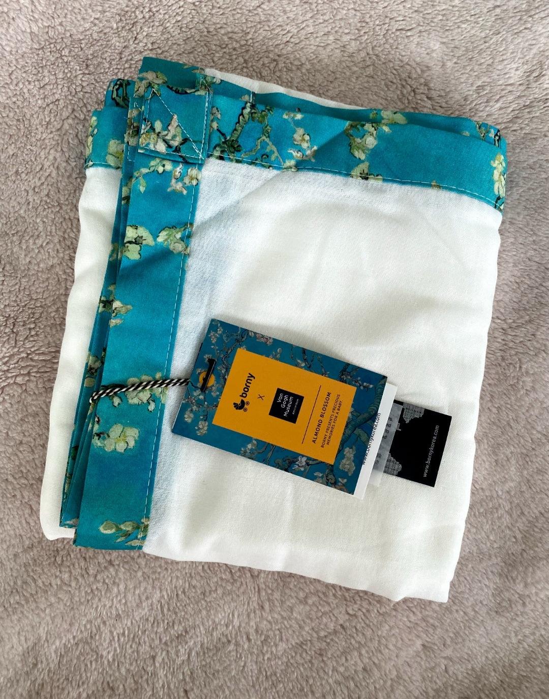 Borny Premium Gauze Blanket Van Gogh x Borny | The Nest Attachment Parenting Hub