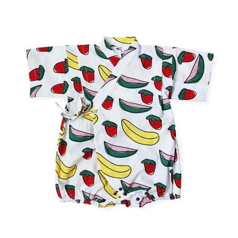 Borny Tie-Side Onesie Fruit Basket | The Nest Attachment Parenting Hub