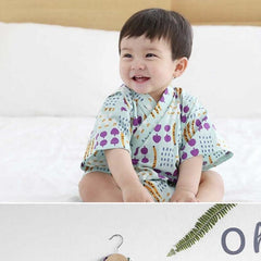 Borny Tie-Side Onesie Merry Mint | The Nest Attachment Parenting Hub