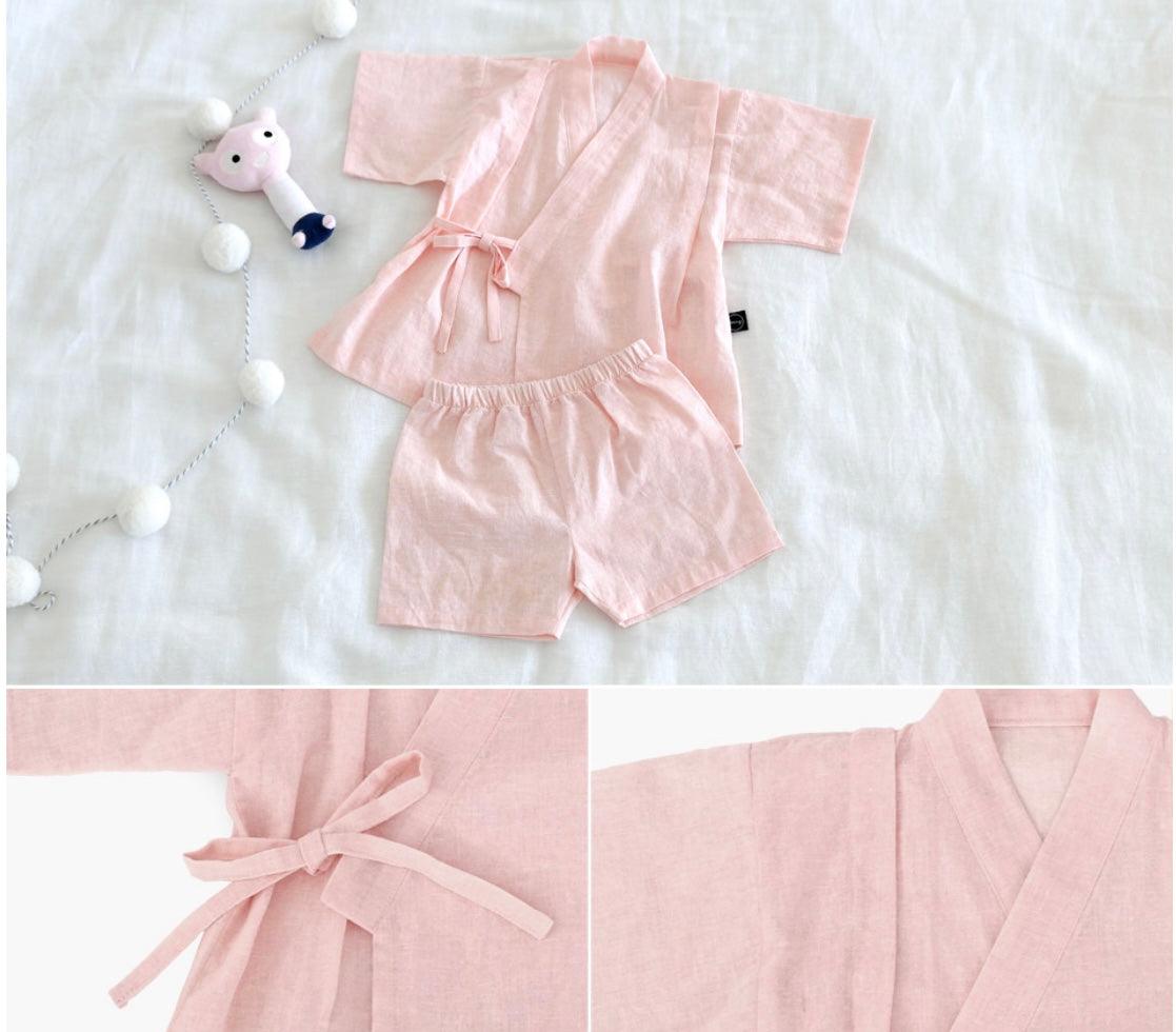 Borny Tie-Side Set Pink | The Nest Attachment Parenting Hub