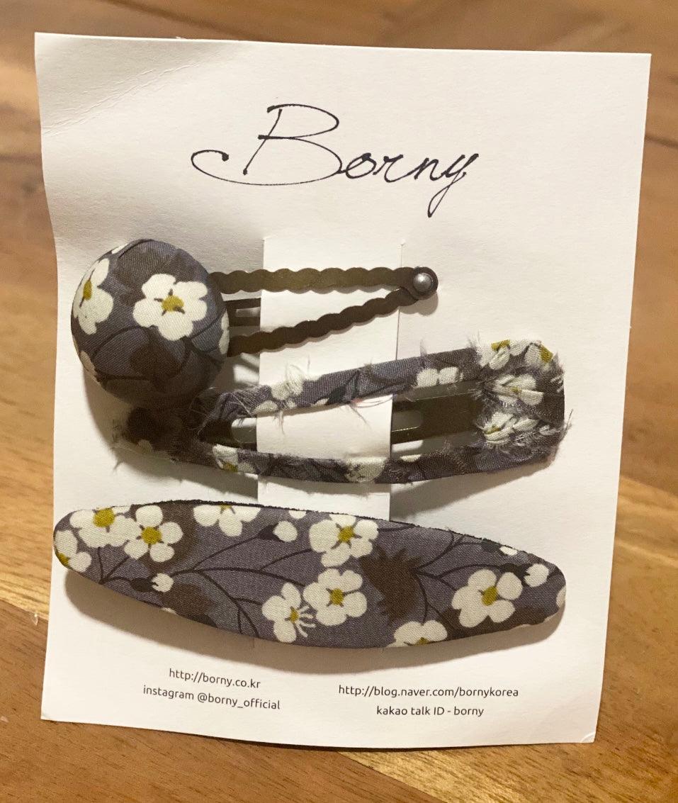 Borny x Liberty Hairpin (3pc Set) | The Nest Attachment Parenting Hub