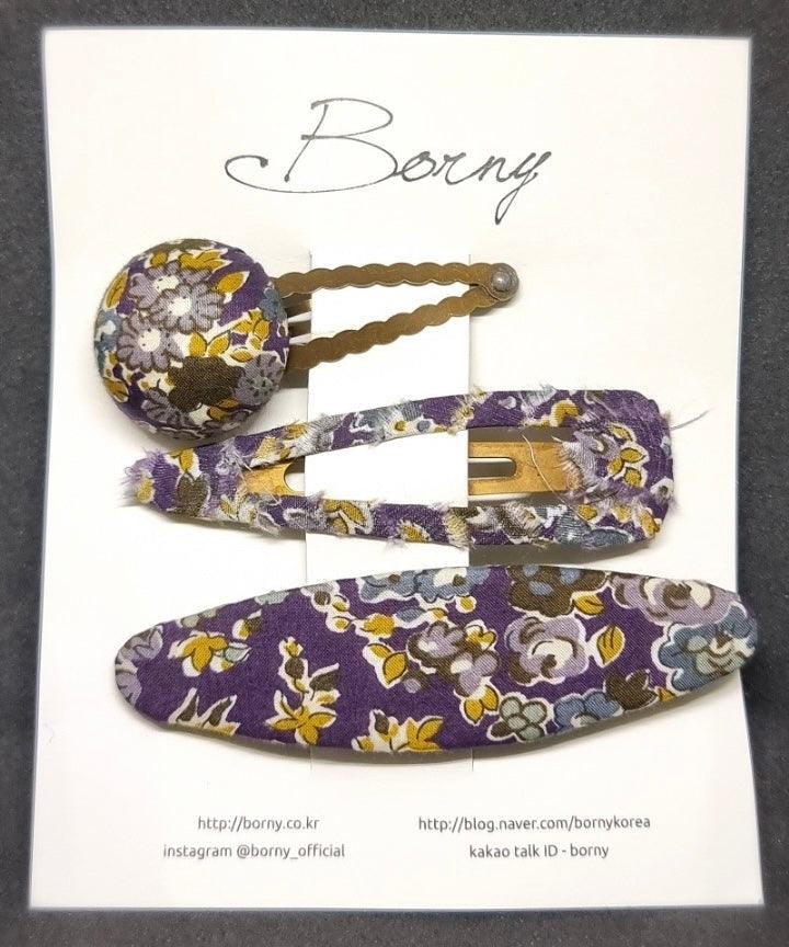 Borny x Liberty Hairpin (3pc Set) | The Nest Attachment Parenting Hub