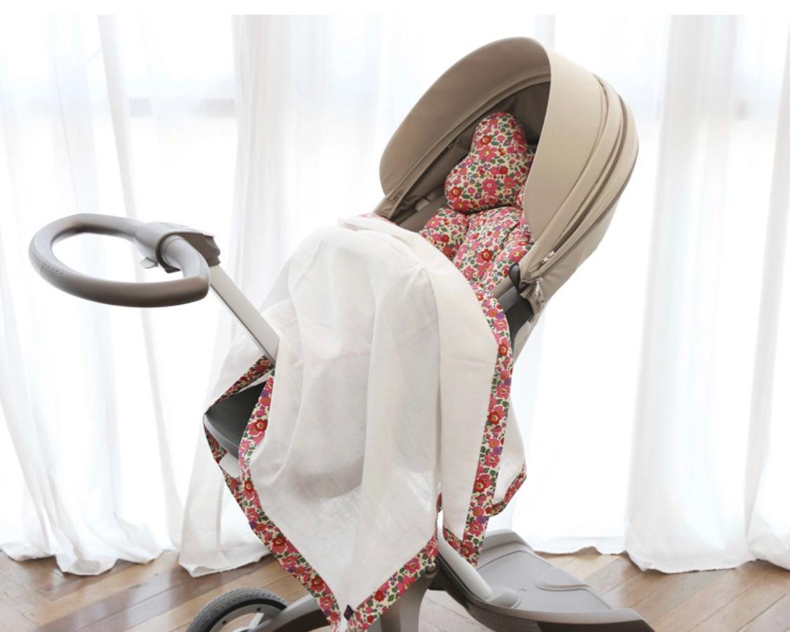 Borny x Liberty Premium Gauze Blanket | The Nest Attachment Parenting Hub