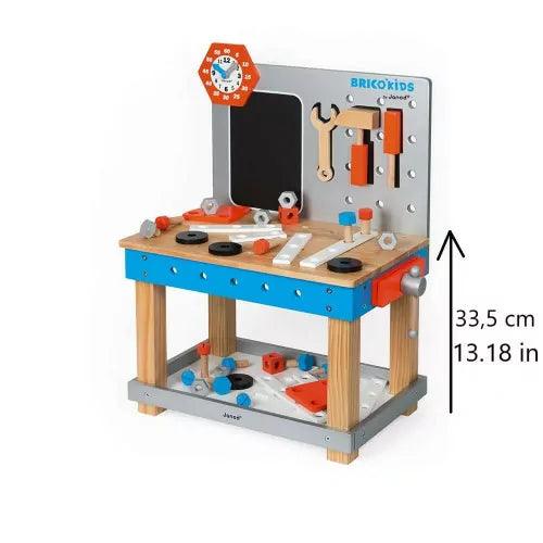 Janod Brico Kids DIY Giant Magnetic Workbench (J06477) | The Nest Attachment Parenting Hub