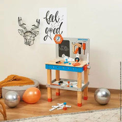 Janod Brico Kids DIY Giant Magnetic Workbench (J06477) | The Nest Attachment Parenting Hub