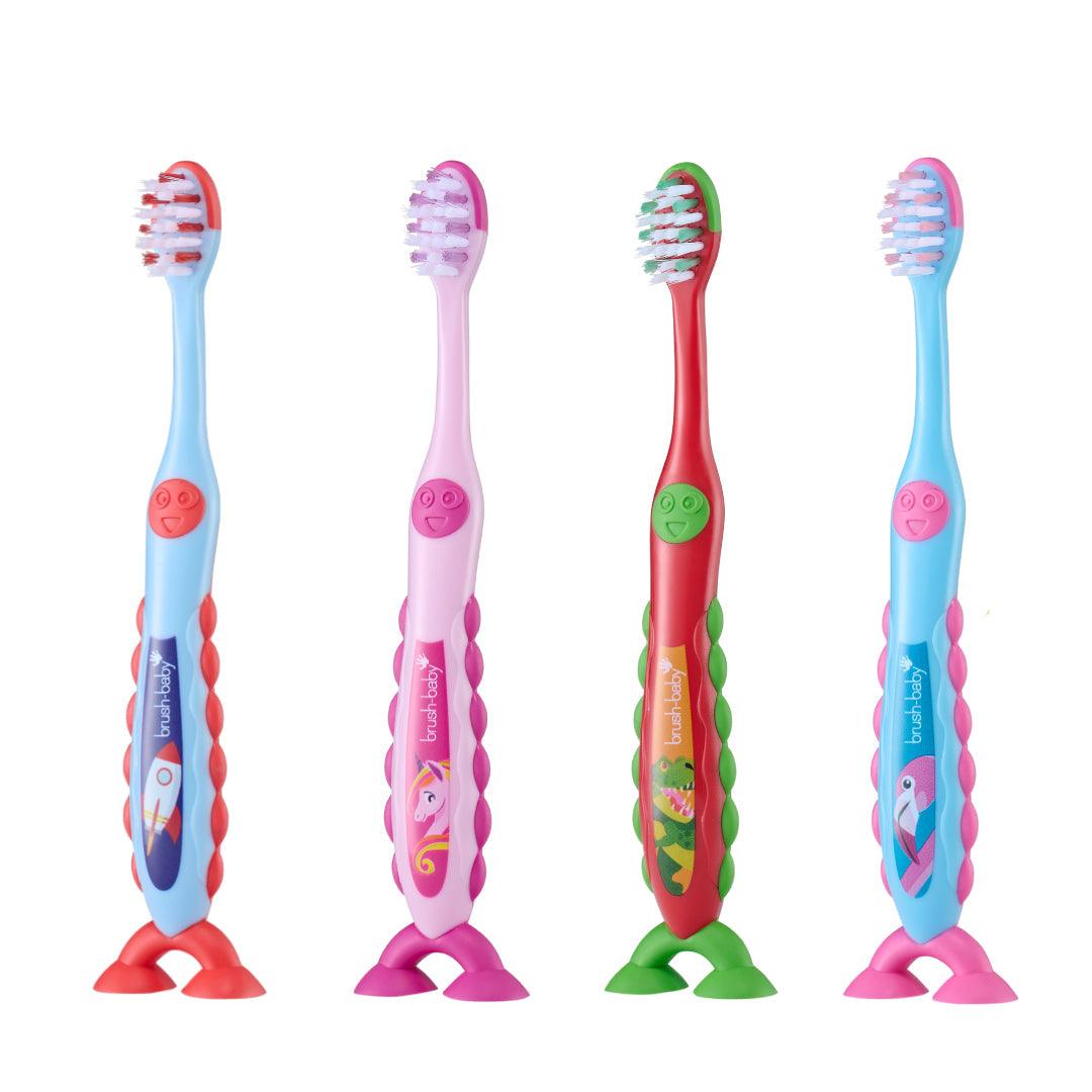 Brush-Baby Flossbrush 3-6yo | The Nest Attachment Parenting Hub