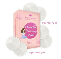 Buds & Blooms Reusable Breast Pads | The Nest Attachment Parenting Hub
