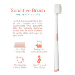 Buds & Blooms Ultra Sensitive Maternity Toothbrush | The Nest Attachment Parenting Hub