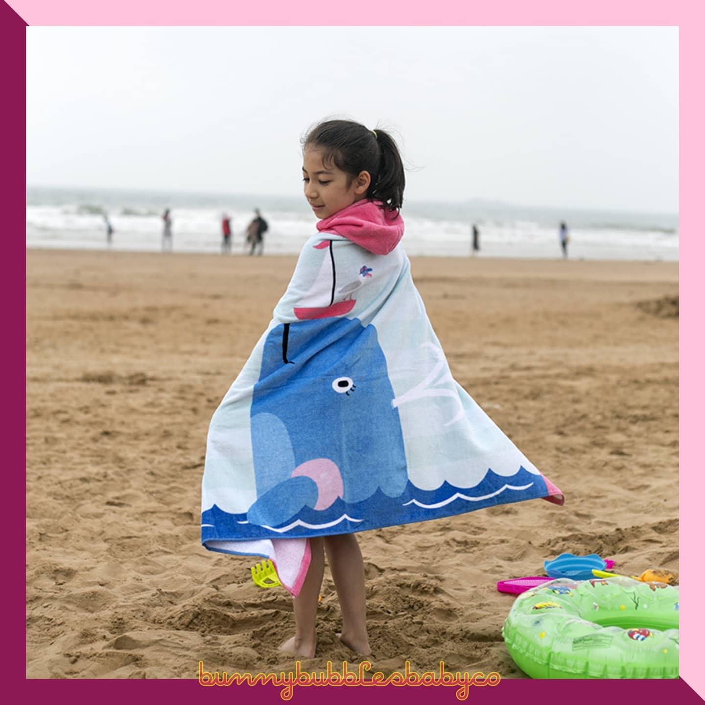 Bunny Bubbles Hooded Towel | The Nest Attachment Parenting Hub