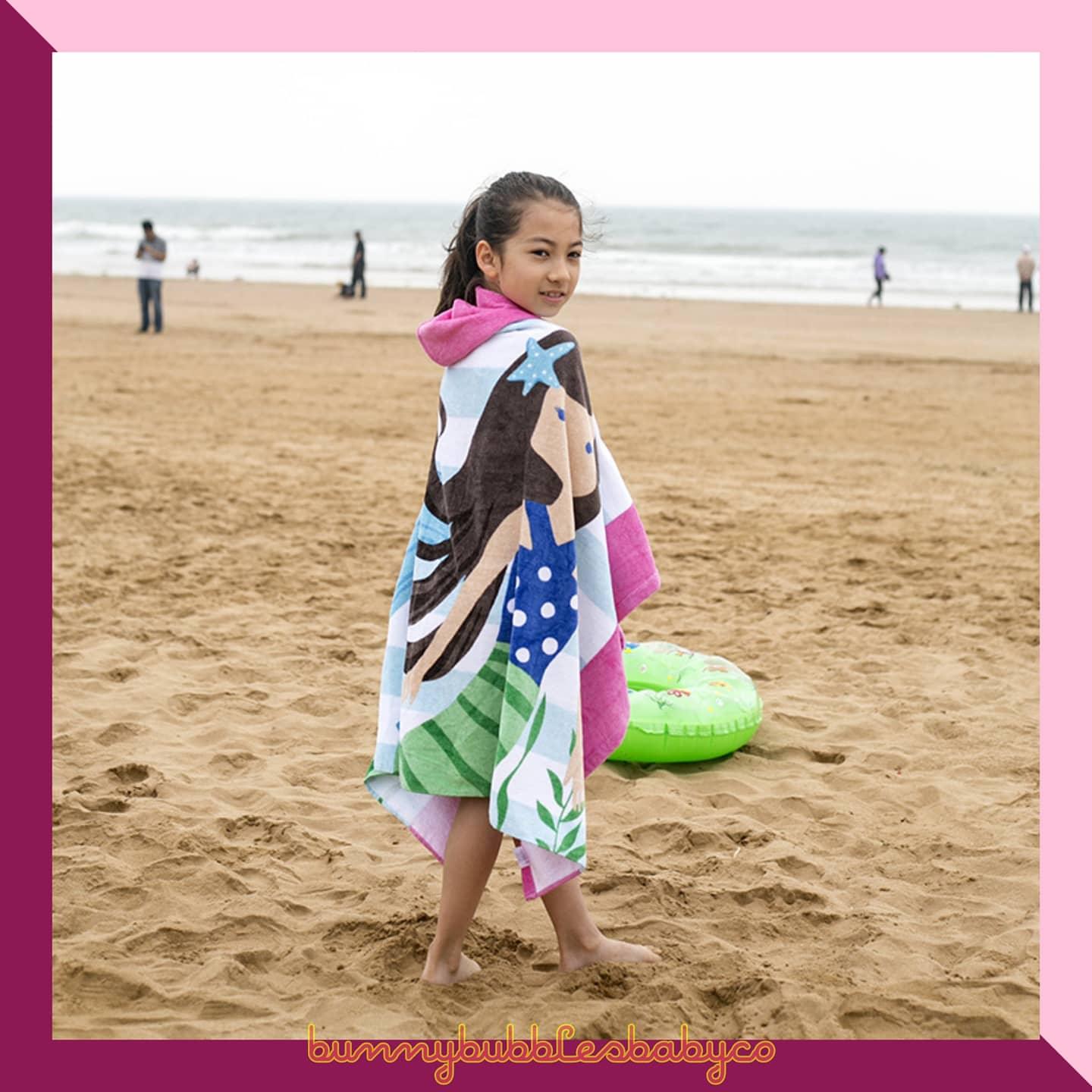 Bunny Bubbles Hooded Towel | The Nest Attachment Parenting Hub