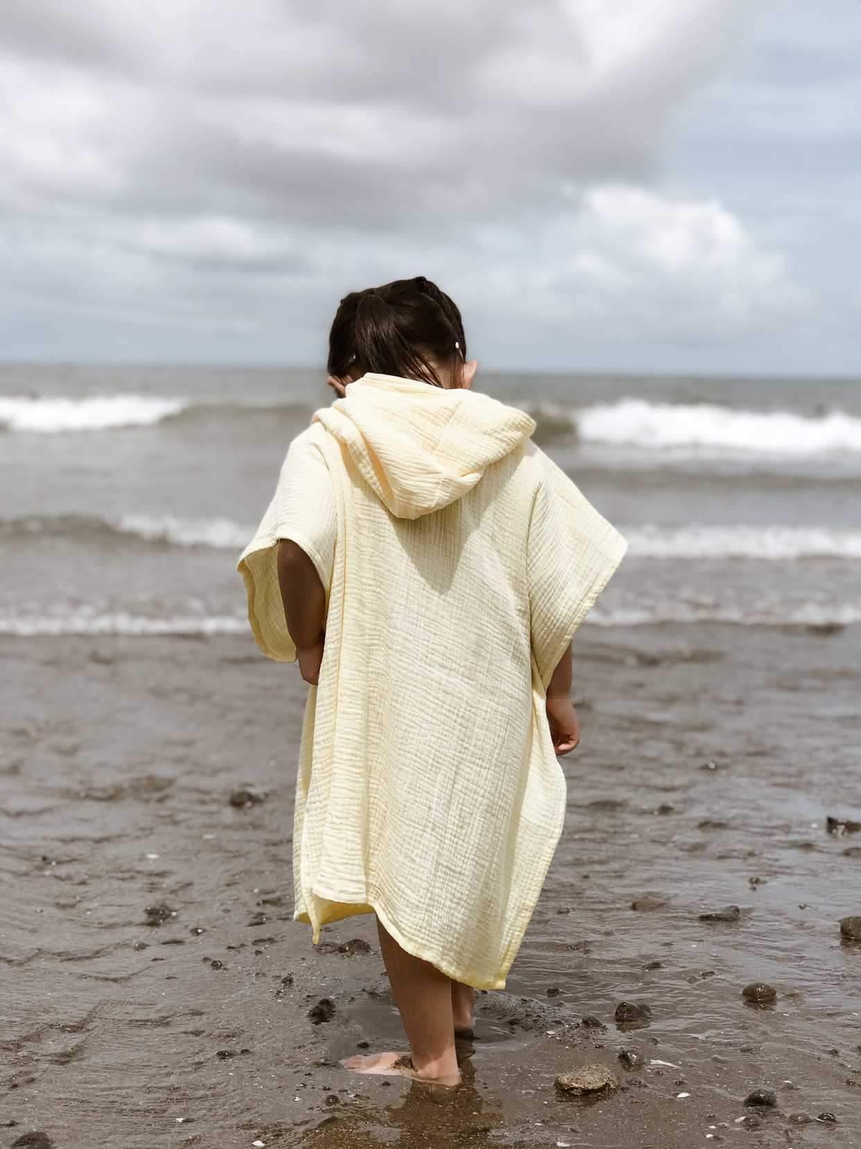 C's Coleccion Beach Poncho Large (5-6yo) | The Nest Attachment Parenting Hub