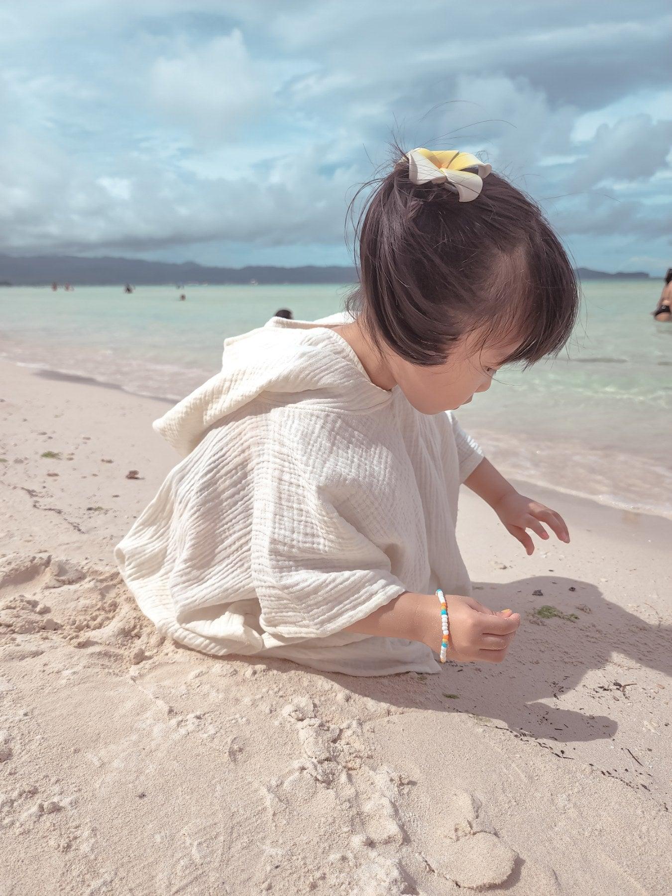 C's Coleccion Beach Poncho Small (1-2yo) | The Nest Attachment Parenting Hub