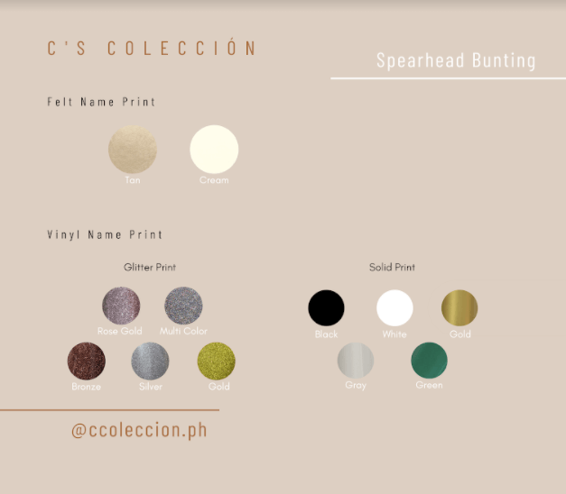 C’s Coleccion Name Buntings - Felt Name | The Nest Attachment Parenting Hub