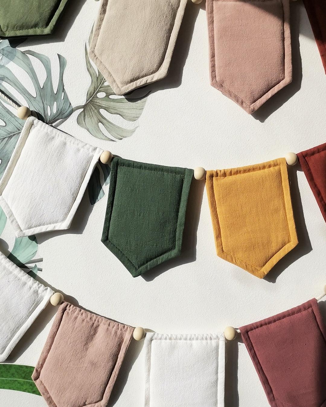 C’s Coleccion Name Buntings - Vinyl Printed | The Nest Attachment Parenting Hub