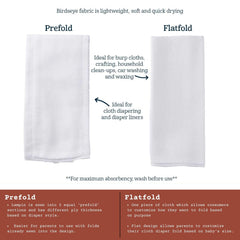 Lunabebe Lampin Bird's Eye Cloth