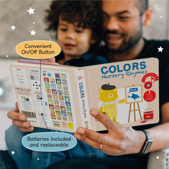 Cali's Book Colors Nursery Rhymes - With Minimal Dent | The Nest Attachment Parenting Hub