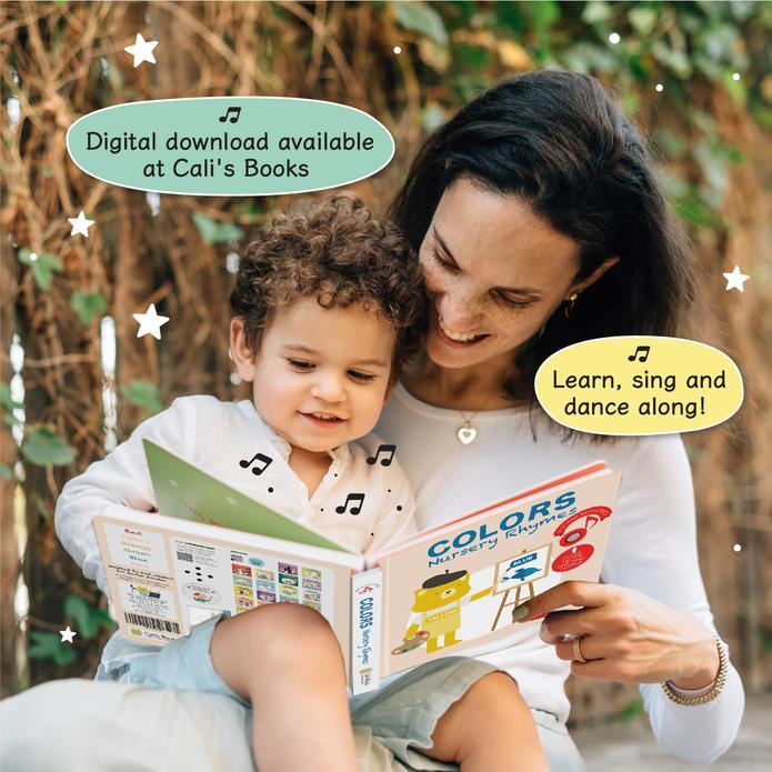 Cali's Book Colors Nursery Rhymes - With Minimal Dent | The Nest Attachment Parenting Hub