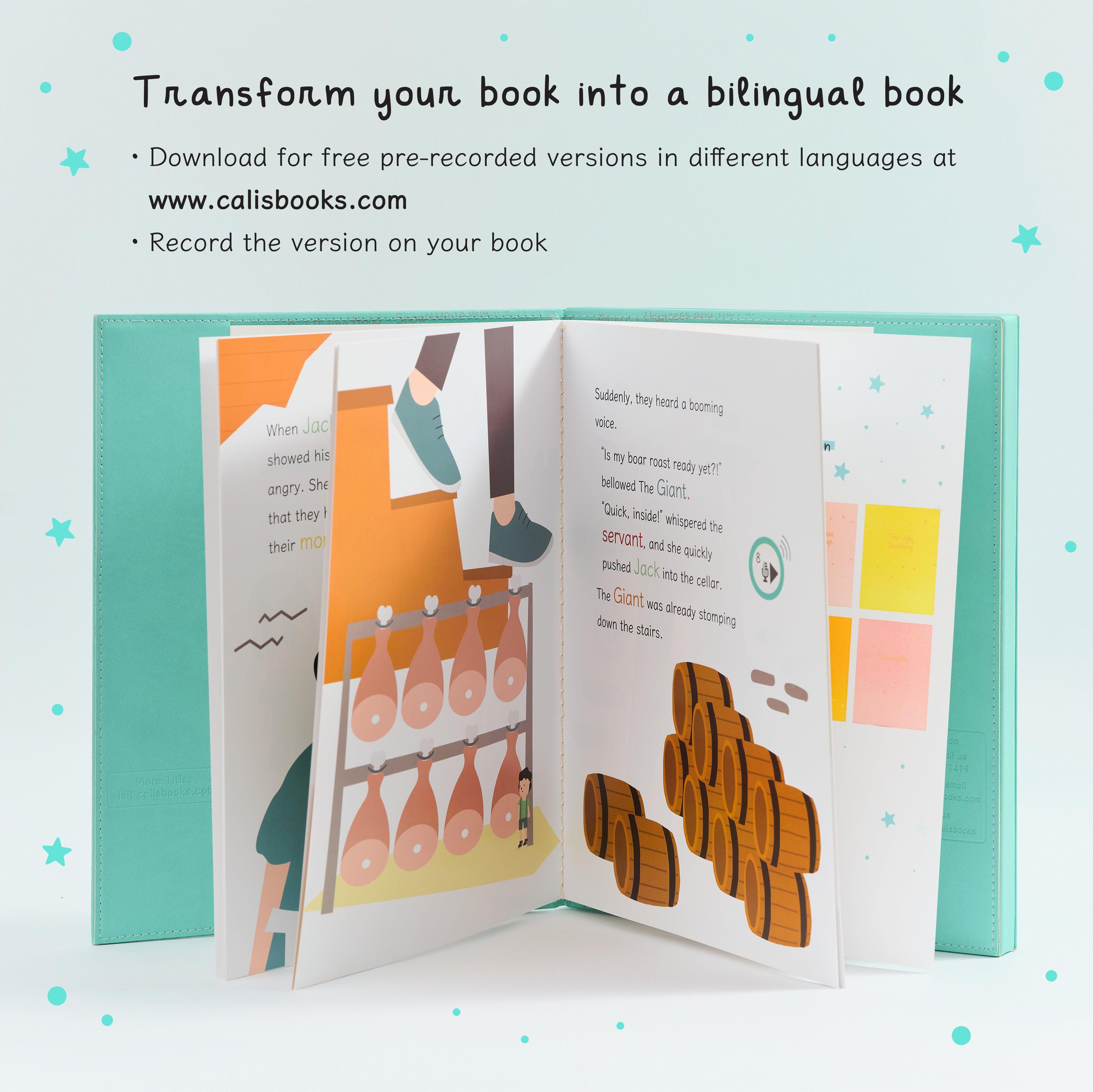 Cali's Book Jack and the Beanstalk Recordable Book | The Nest Attachment Parenting Hub