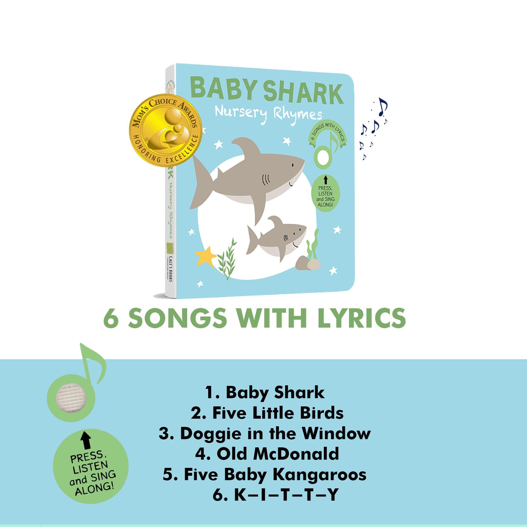 Cali's Book Sing Baby Shark Nursery Rhymes | The Nest Attachment Parenting Hub