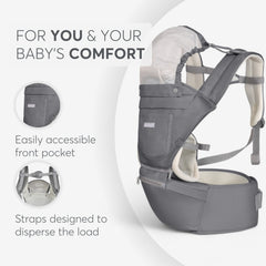 Kikkaboo Carrier Chloe Mesh Baby Carrier 3in1