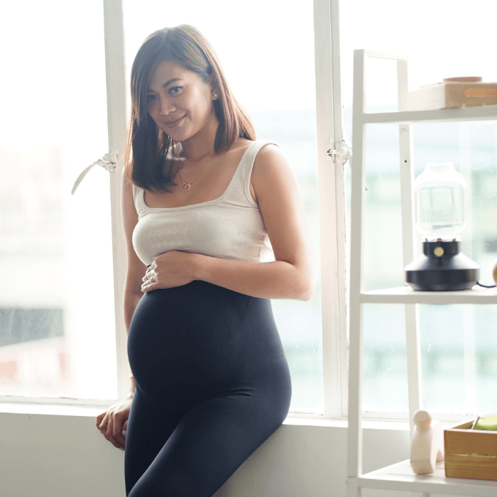 Carry-On Baby Maternity Lift and Support Leggings | The Nest Attachment Parenting Hub