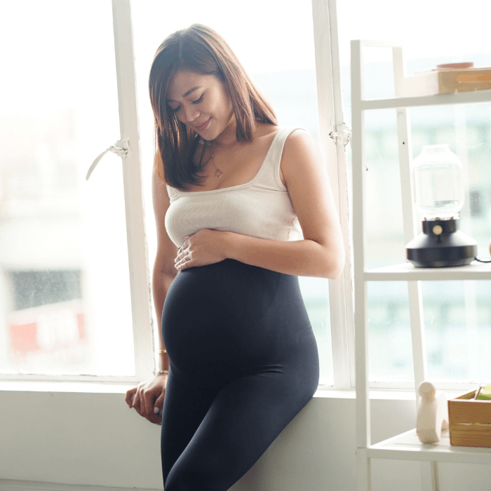 Carry-On Baby Maternity Lift and Support Leggings | The Nest Attachment Parenting Hub