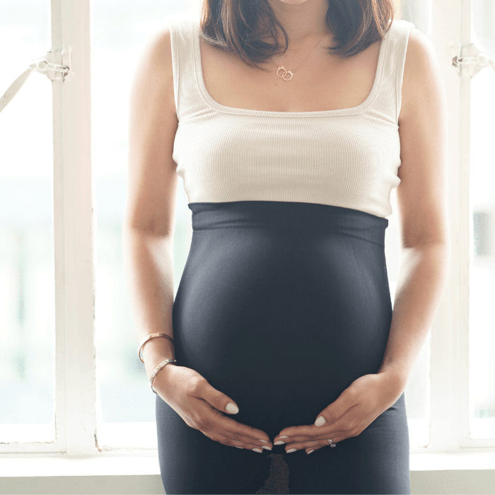 Carry-On Baby Maternity Lift and Support Leggings | The Nest Attachment Parenting Hub