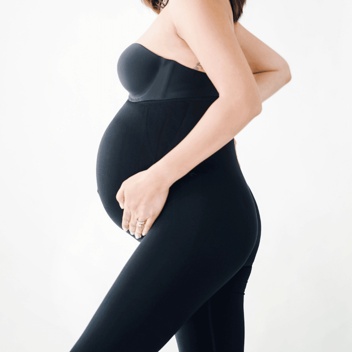 Carry-On Baby Maternity Lift and Support Leggings | The Nest Attachment Parenting Hub