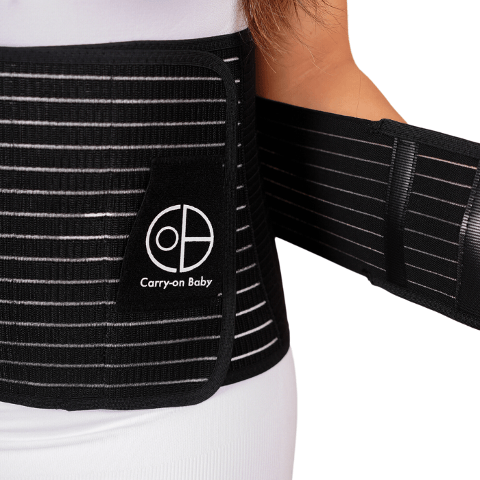 Carry-On Baby Postpartum Tummy Control Belly Wrap | The Nest Attachment Parenting Hub