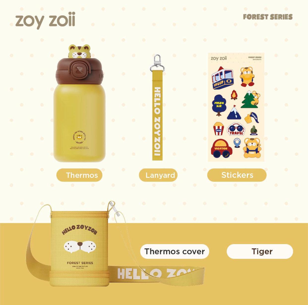 Zoyzoii E8 Stainless Steel Insulated Tumbler 450ml | The Nest Attachment Parenting Hub