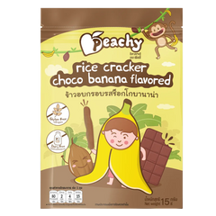 Peachy Rice Cracker Choco Banana