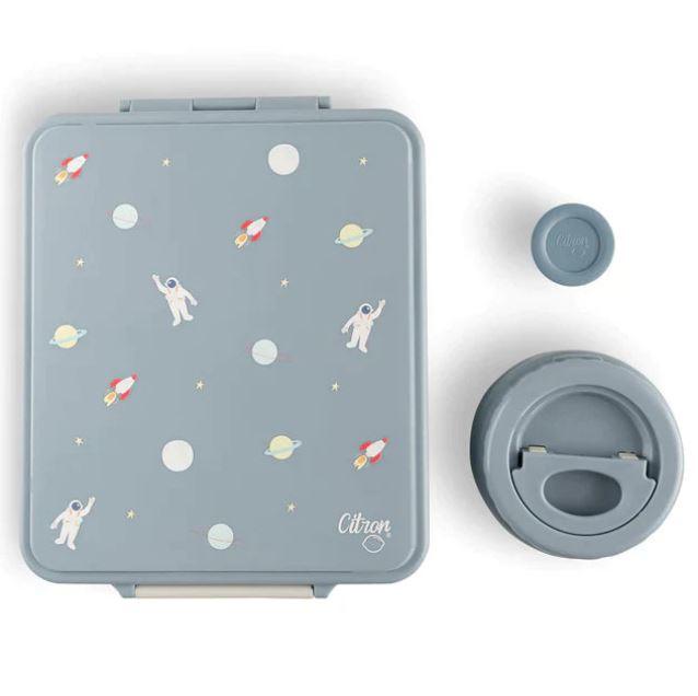 Citron Grand Lunchbox with 4 Compartments & Insulated Food Jar 18mo+ | The Nest Attachment Parenting Hub