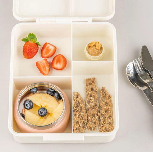 Citron Grand Lunchbox with 4 Compartments & Insulated Food Jar 18mo+ | The Nest Attachment Parenting Hub