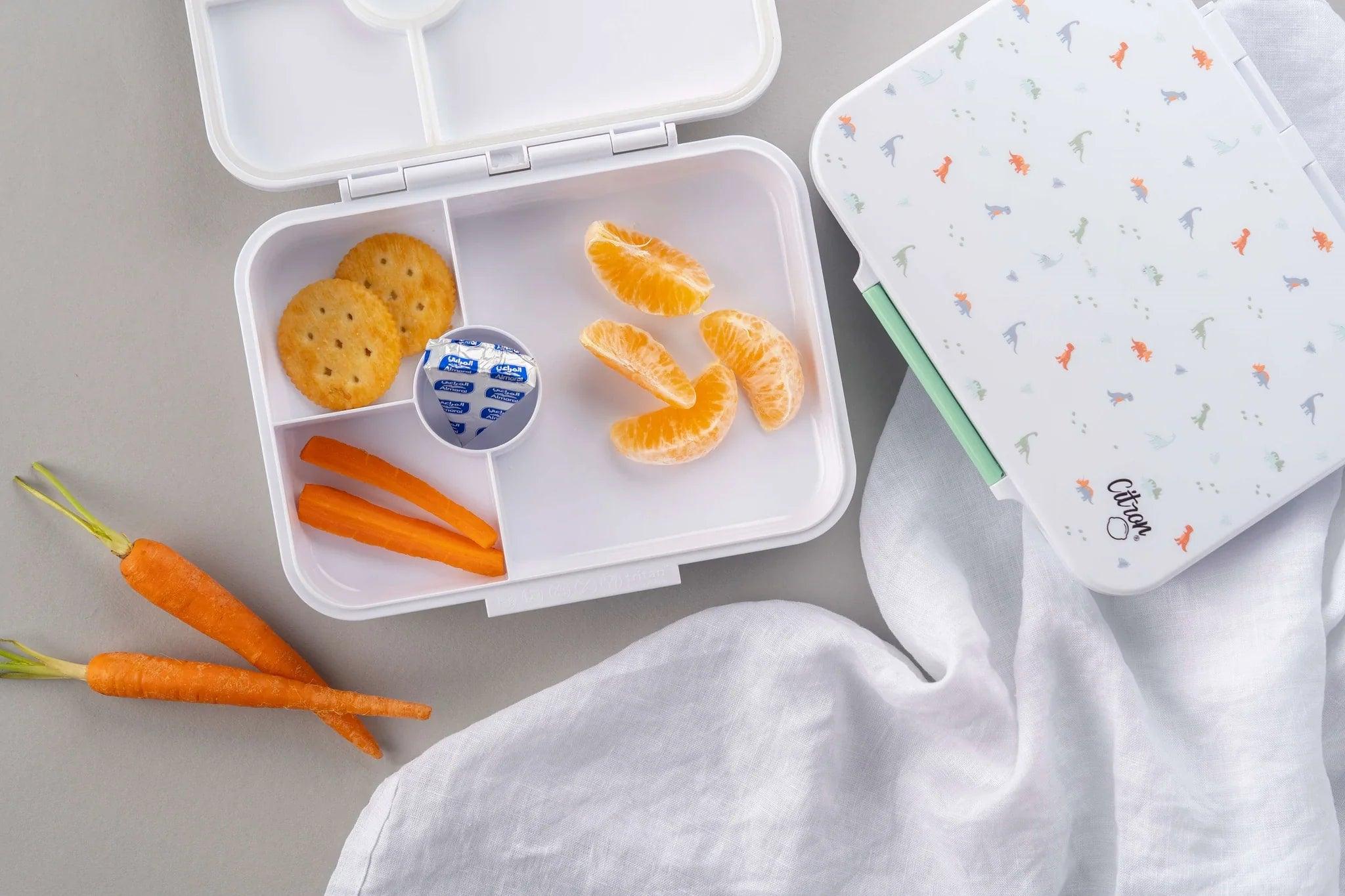 Citron Incredible Tritan Lunchbox with 4 Compartments 18m+ | The Nest Attachment Parenting Hub