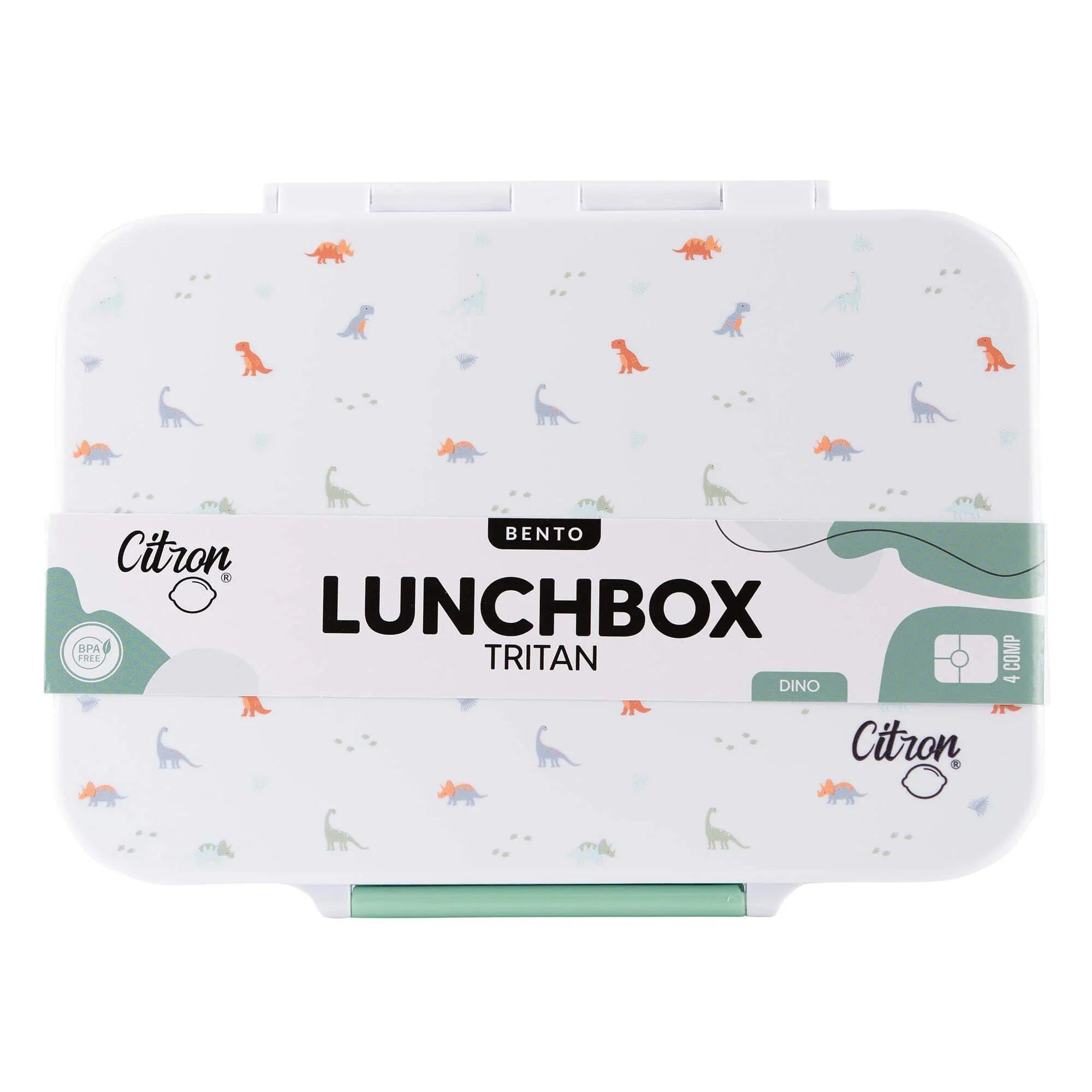 Citron Incredible Tritan Lunchbox with 4 Compartments 18m+ | The Nest Attachment Parenting Hub