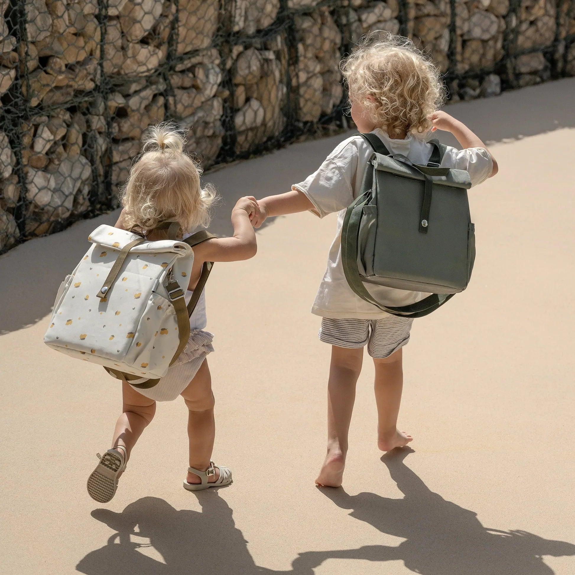 Citron Insulated Roll-Up Lunch Bag 18m+ | The Nest Attachment Parenting Hub