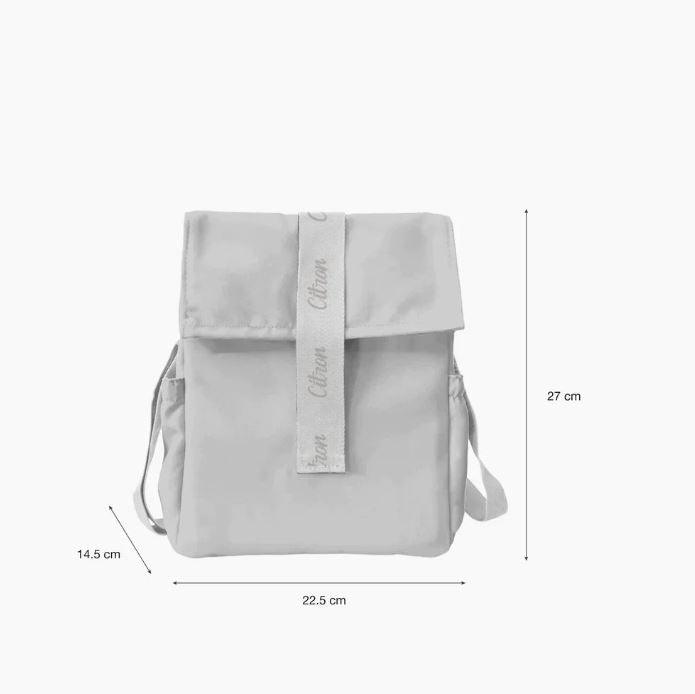 Citron Insulated Roll-Up Lunch Bag (2023) 18m+ | The Nest Attachment Parenting Hub