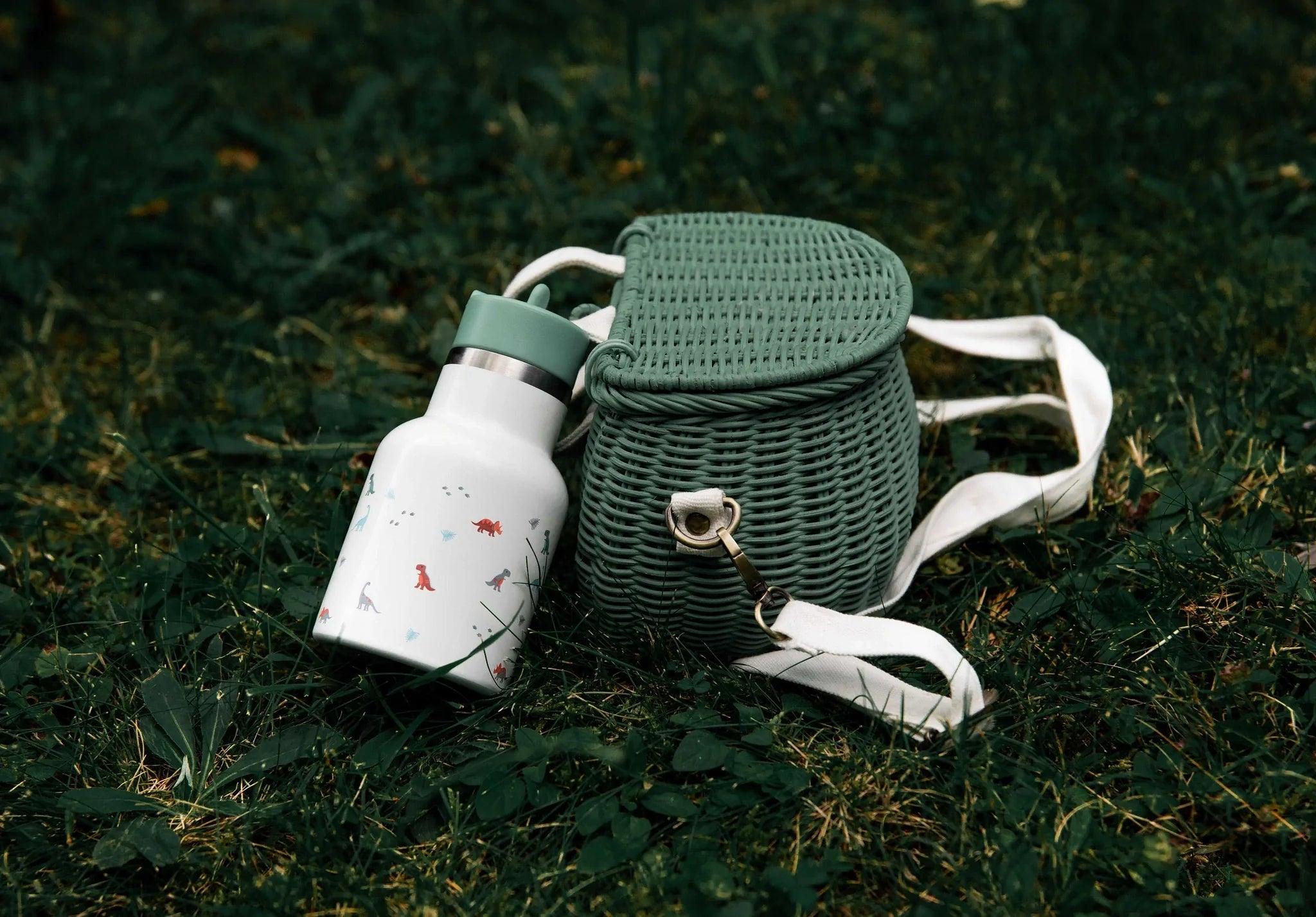 Citron QR-Enabled Lost-Poof Little Water Bottle 250ml (6m+) | The Nest Attachment Parenting Hub