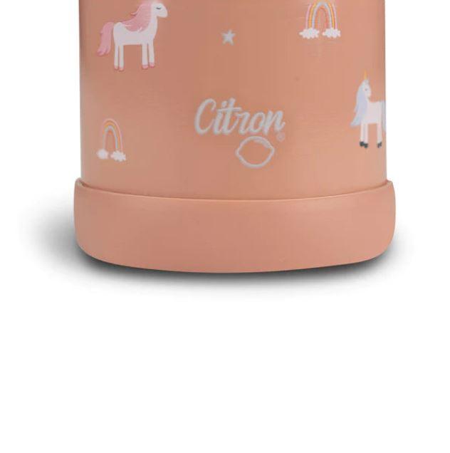 Citron QR-Enabled Lost-Poof Little Water Bottle 250ml V2 (6m+) | The Nest Attachment Parenting Hub