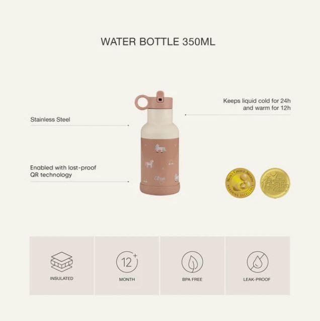 Citron QR-Enabled Lost-Poof Little Water Bottle 350ml V2 | The Nest Attachment Parenting Hub