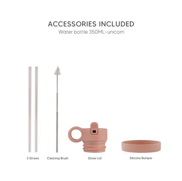 Citron QR-Enabled Lost-Poof Little Water Bottle 350ml V2 | The Nest Attachment Parenting Hub