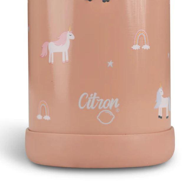 Citron QR-Enabled Lost-Poof Little Water Bottle 350ml V2 | The Nest Attachment Parenting Hub