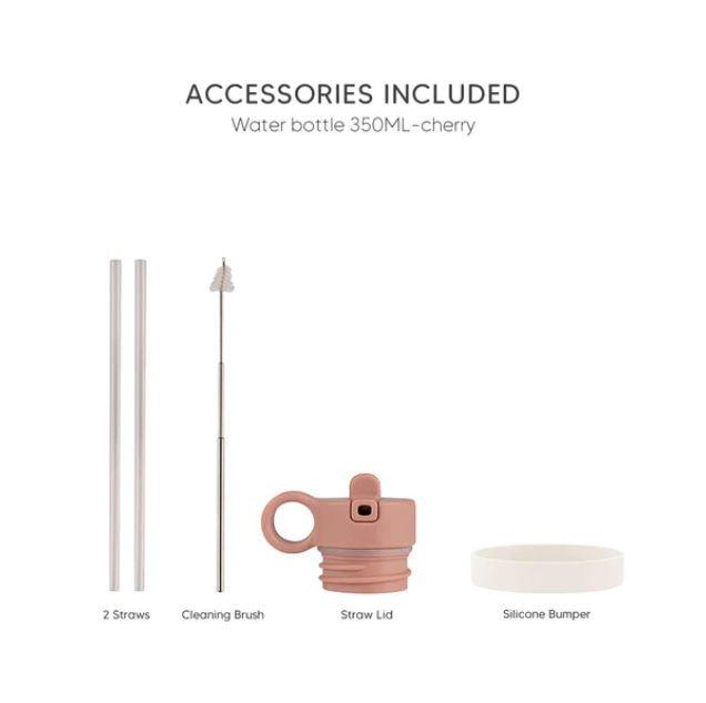 Citron QR-Enabled Lost-Poof Little Water Bottle 350ml V2 | The Nest Attachment Parenting Hub